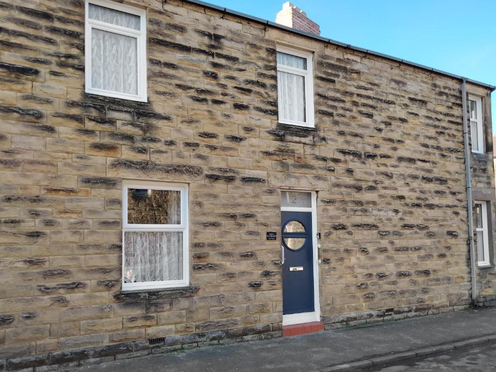 Bygningen som feriehuset ligger i