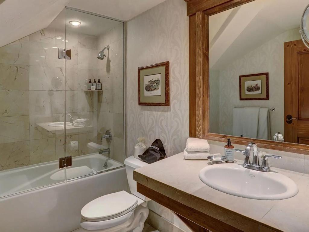 Koupelna v ubytování Austria Haus Hotel