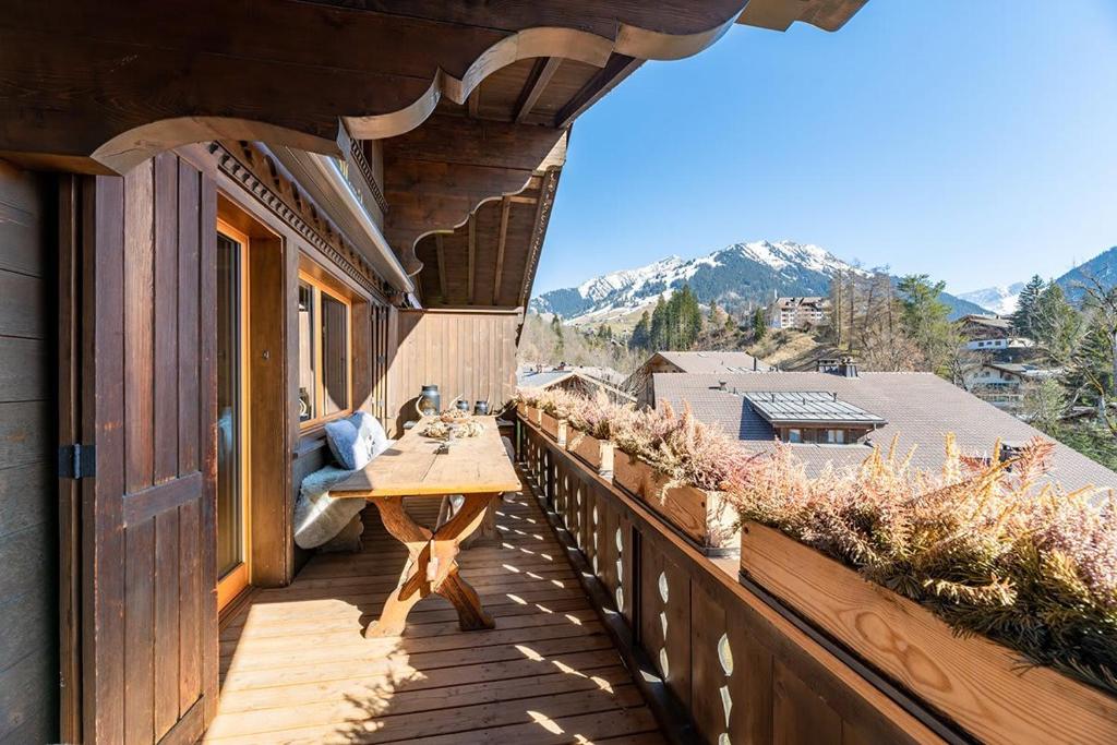 Modern and Bright Apartment in Gstaad Centre