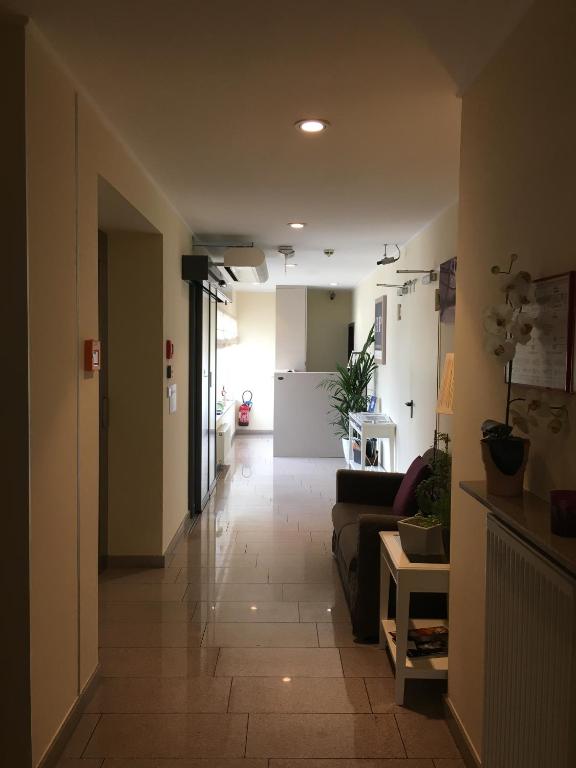 Kuchyň nebo kuchyňský kout v ubytování Hotel Pax
