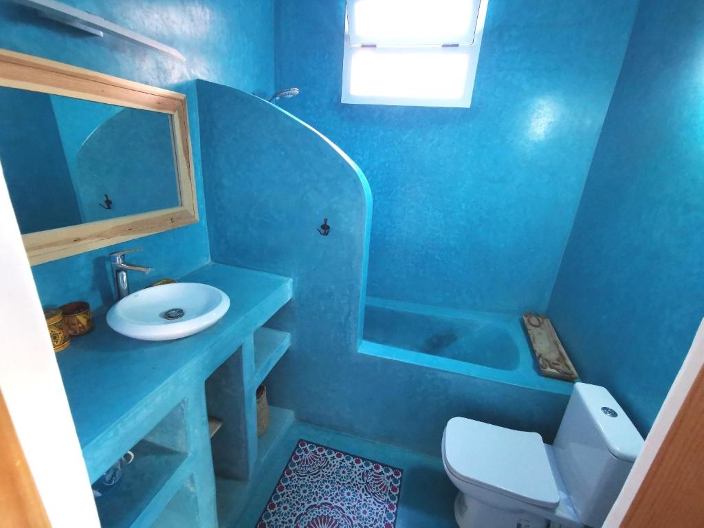 Koupelna v ubytování Villa Familiale Deluxe - Vue mer