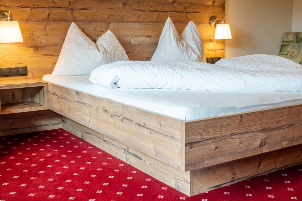 Postel nebo postele na pokoji v ubytování Pichlerhof
