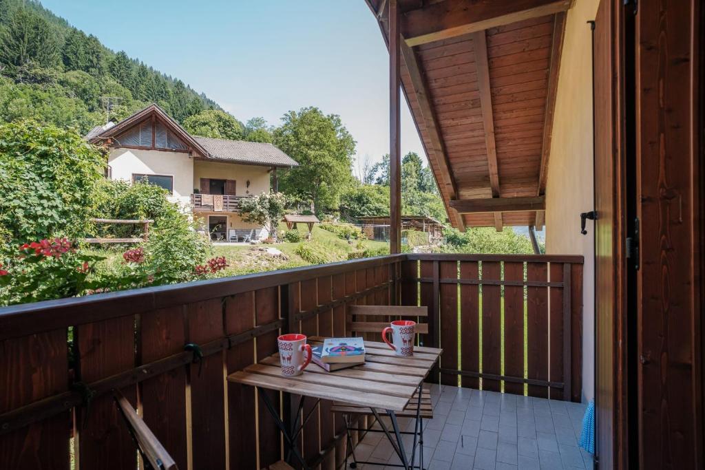 Balkón nebo terasa v ubytování APARTHOTEL STREMBO