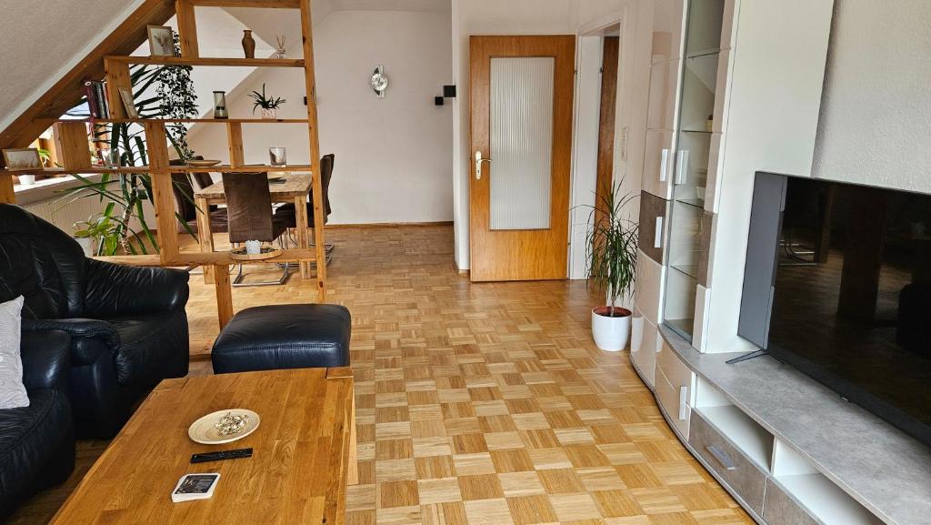 Posezení v ubytování Ferienwohnung Ekaterina