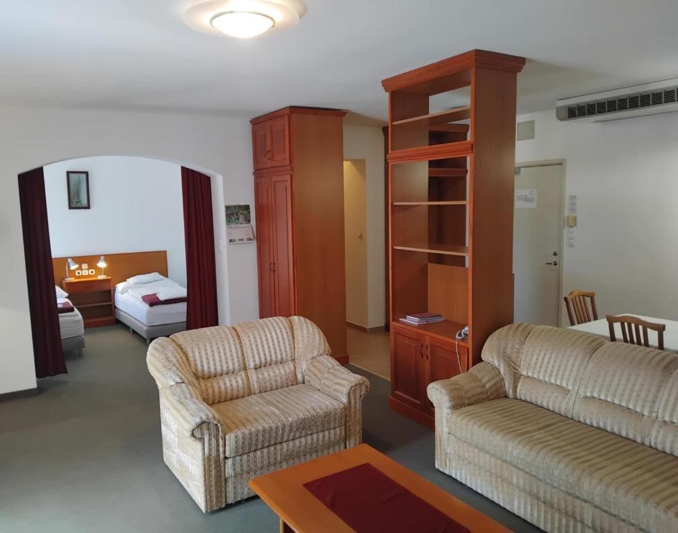 Posezení v ubytování Hotel Ovit