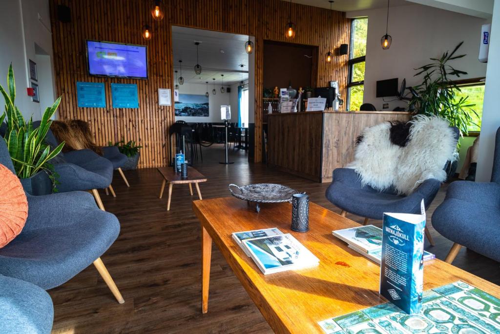 Posezení v ubytování Adventure Hotel Hof