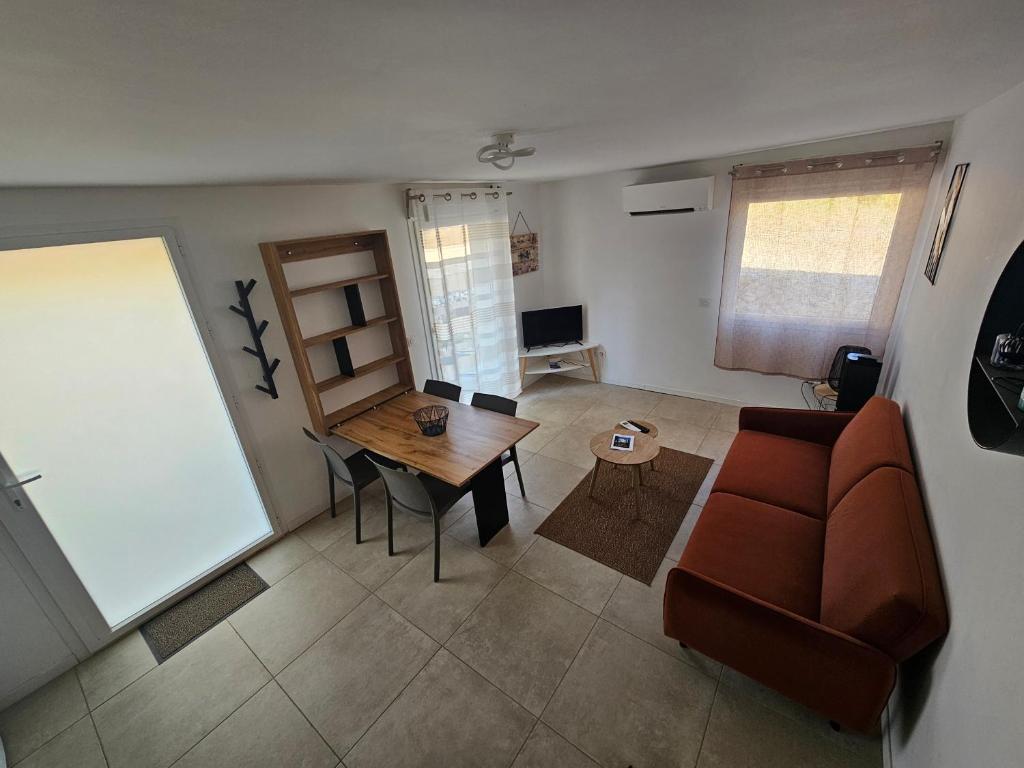 Posedenie v ubytovaní Bel Appartement Duplex