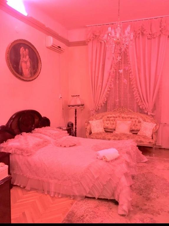 Posteľ alebo postele v izbe v ubytovaní Ádám Apartmanház