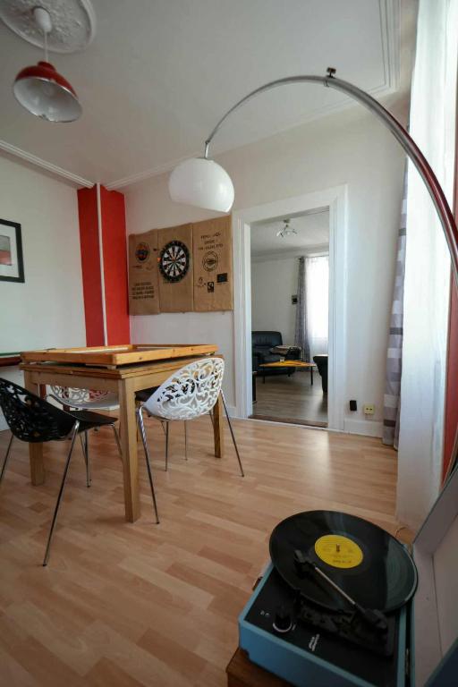 Posezení v ubytování Appartement de caractère
