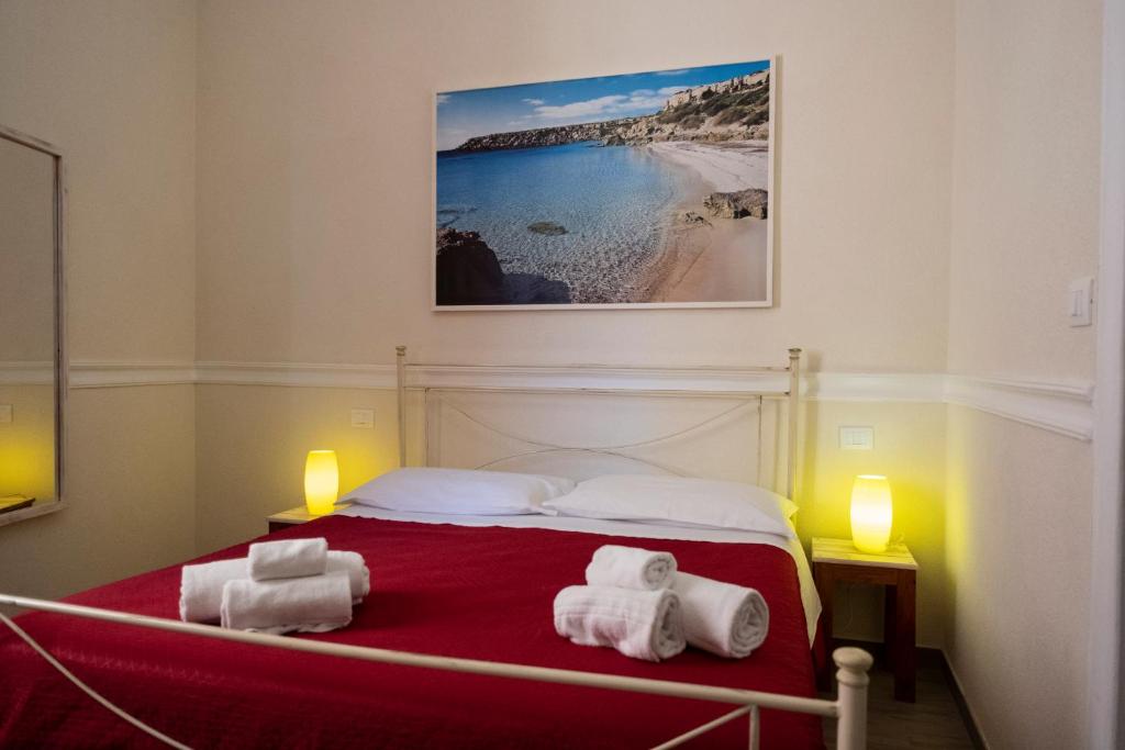 Krevet ili kreveti u jedinici u okviru objekta Le cale di Favignana