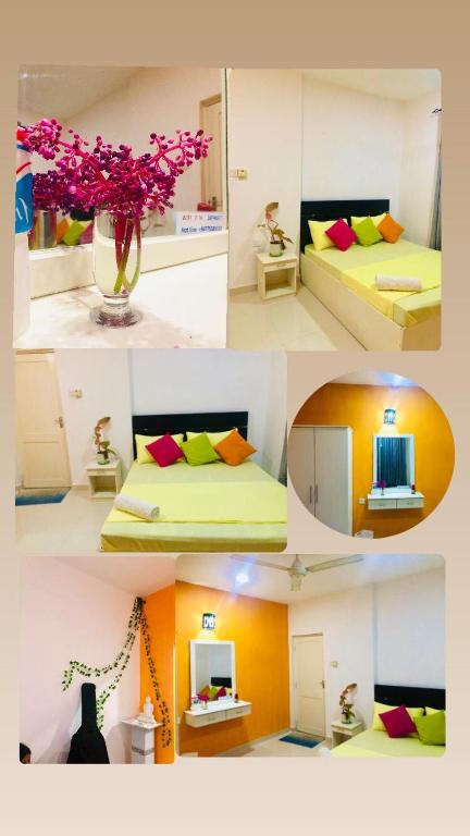 Kuchyň nebo kuchyňský kout v ubytování Roo Lanka Homestay