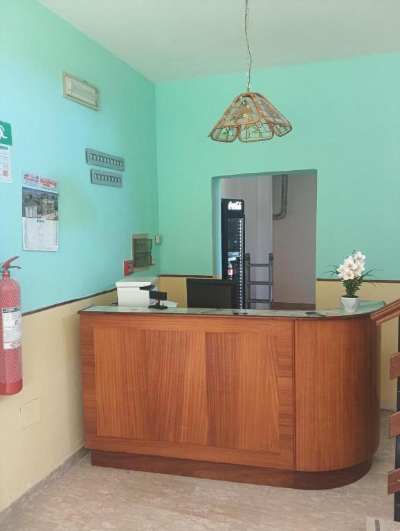 Vstupní hala nebo recepce v ubytování Hotel Astor Lago