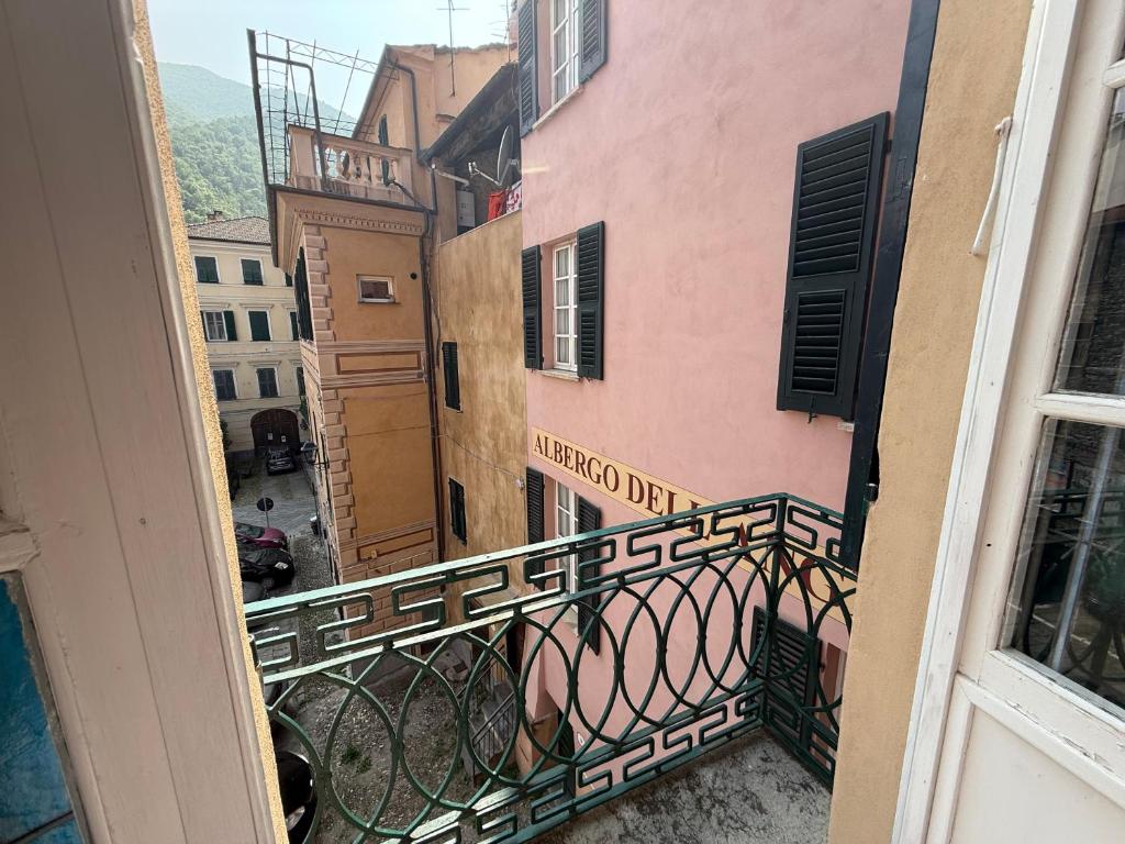 Balkón nebo terasa v ubytování Albergo Dellangelo