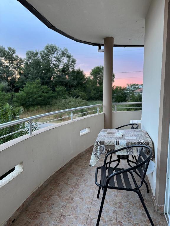 Balkón nebo terasa v ubytování Studio Apartments Domenik