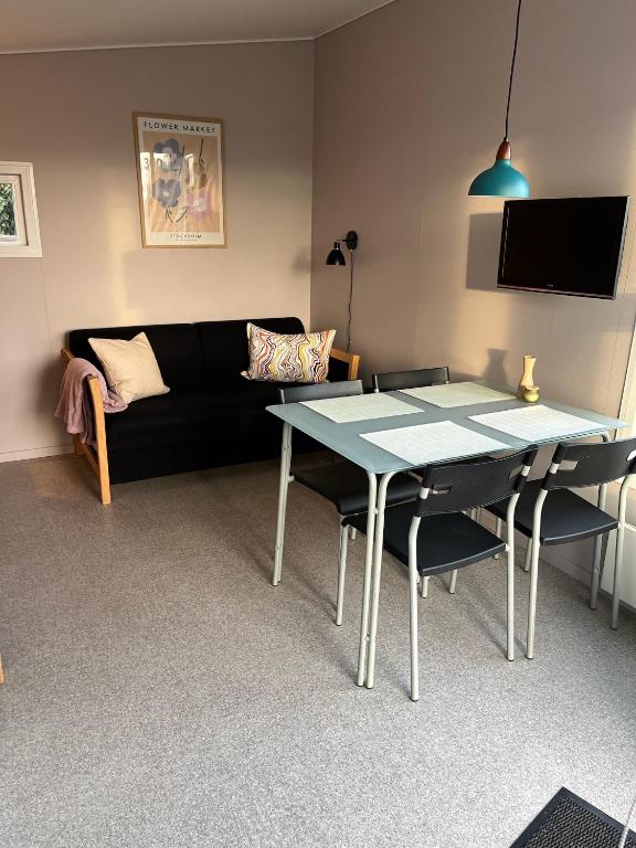 TV o dispositivi per l'intrattenimento presso Hestehaven Camping
