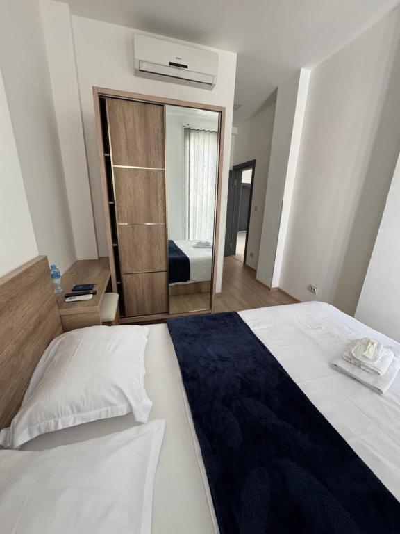 Postel nebo postele na pokoji v ubytování GH Prague Butik Hotel