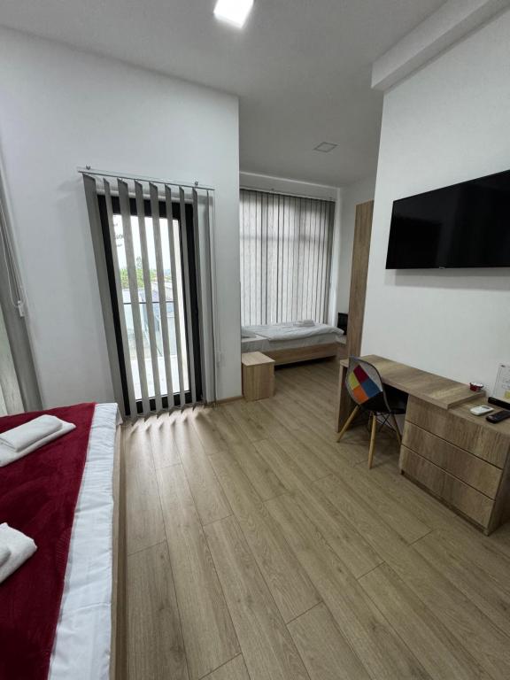 TV a/nebo společenská místnost v ubytování GH Prague Butik Hotel