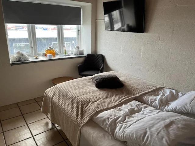 Postel nebo postele na pokoji v ubytování Motel Geyti