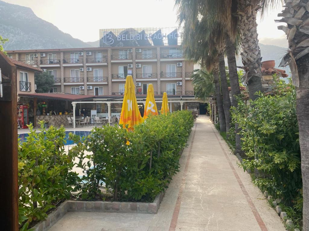Zahrada ubytování Beldibi Beach Hotel