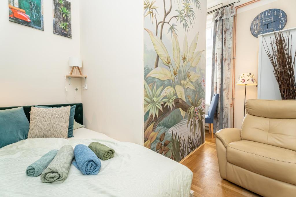 Posezení v ubytování Acacia Hostel