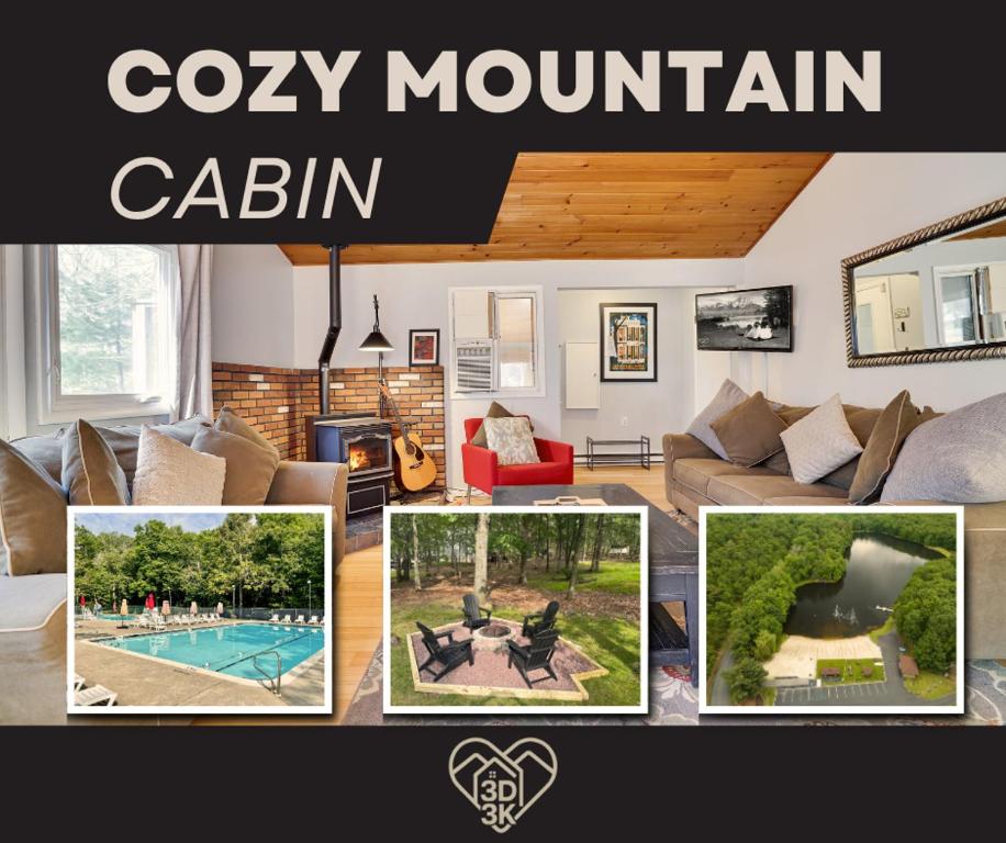 Imagine din galeria proprietății Cozy Mountain Cabin- Near Lake & Pet-friendly în East Stroudsburg