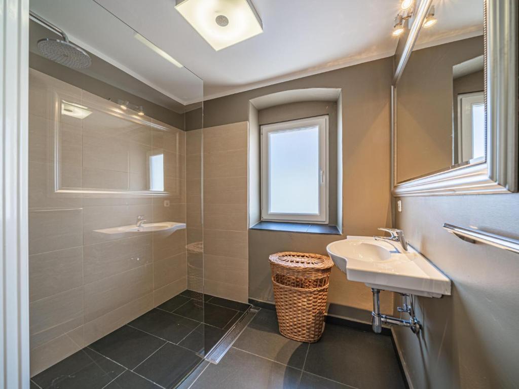 Kúpeľňa v ubytovaní Chalet Kirchberg