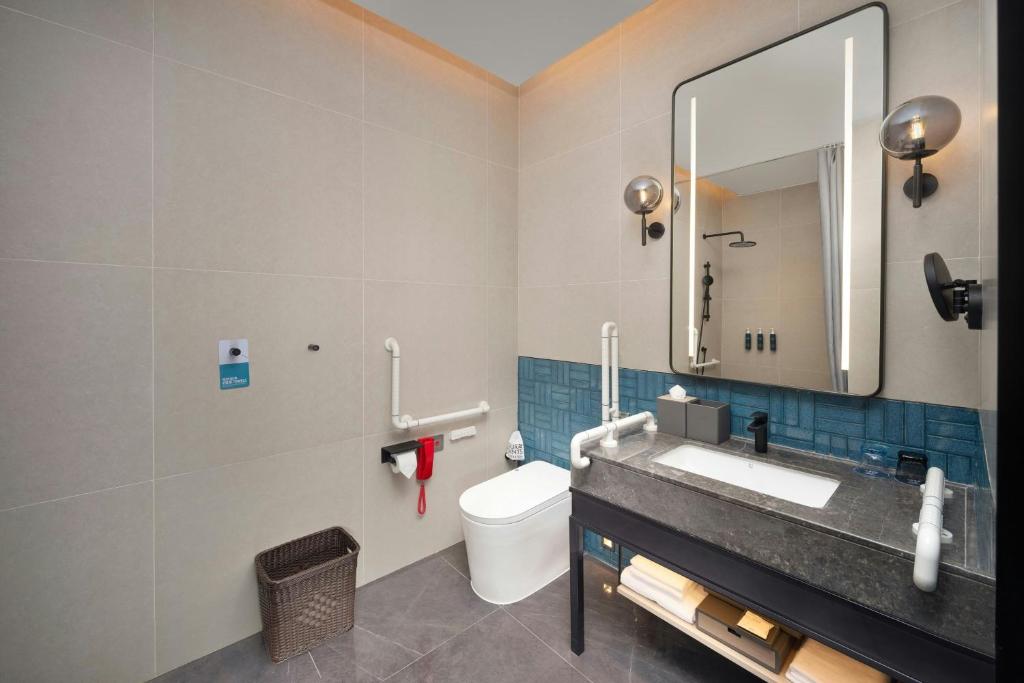 Koupelna v ubytování Four Points by Sheraton Suzhou Gusu
