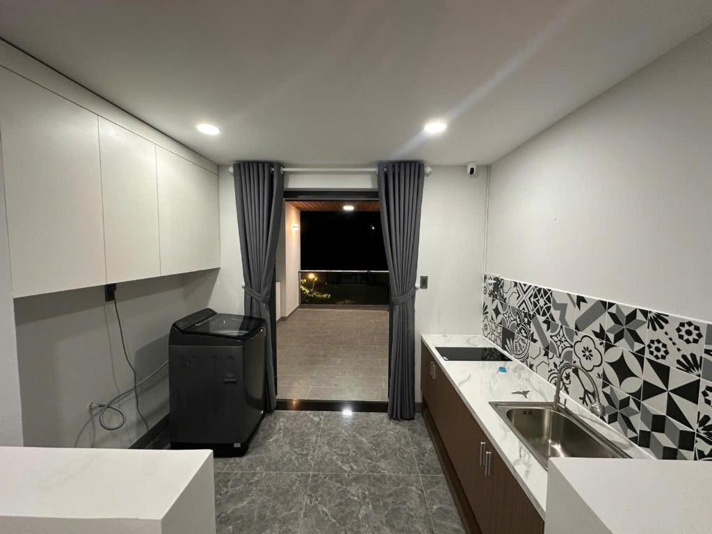 Posezení v ubytování Nắng Home