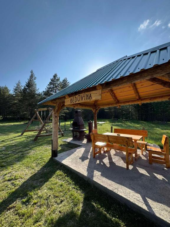 Zahrada ubytování North Star Žabljak