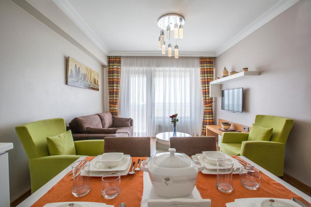 Posezení v ubytování Hattusa Vacation Thermal Club Erzin