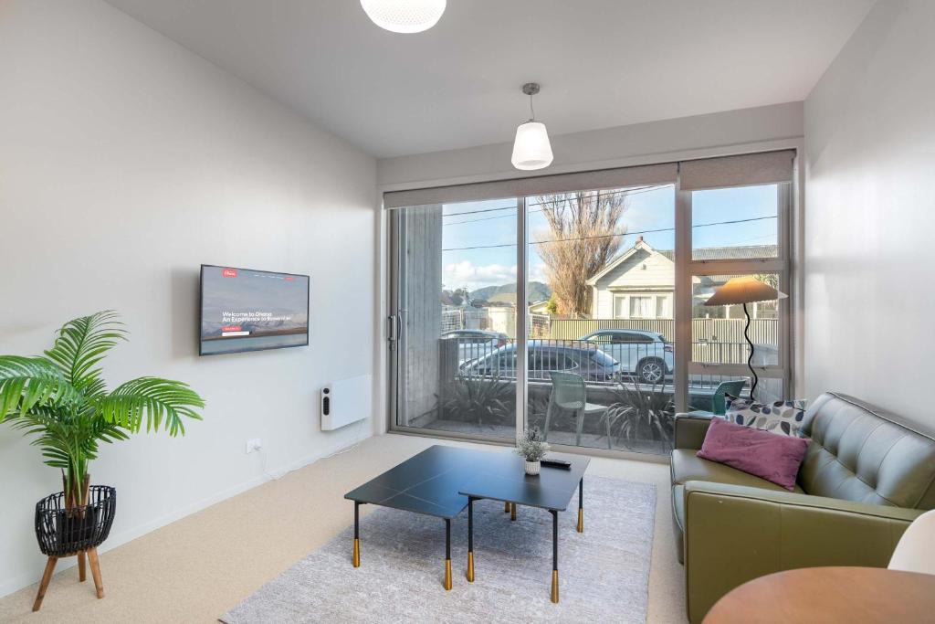 Petone Studio - Balcony Bath Tub Sleeps 2 - Resim 12