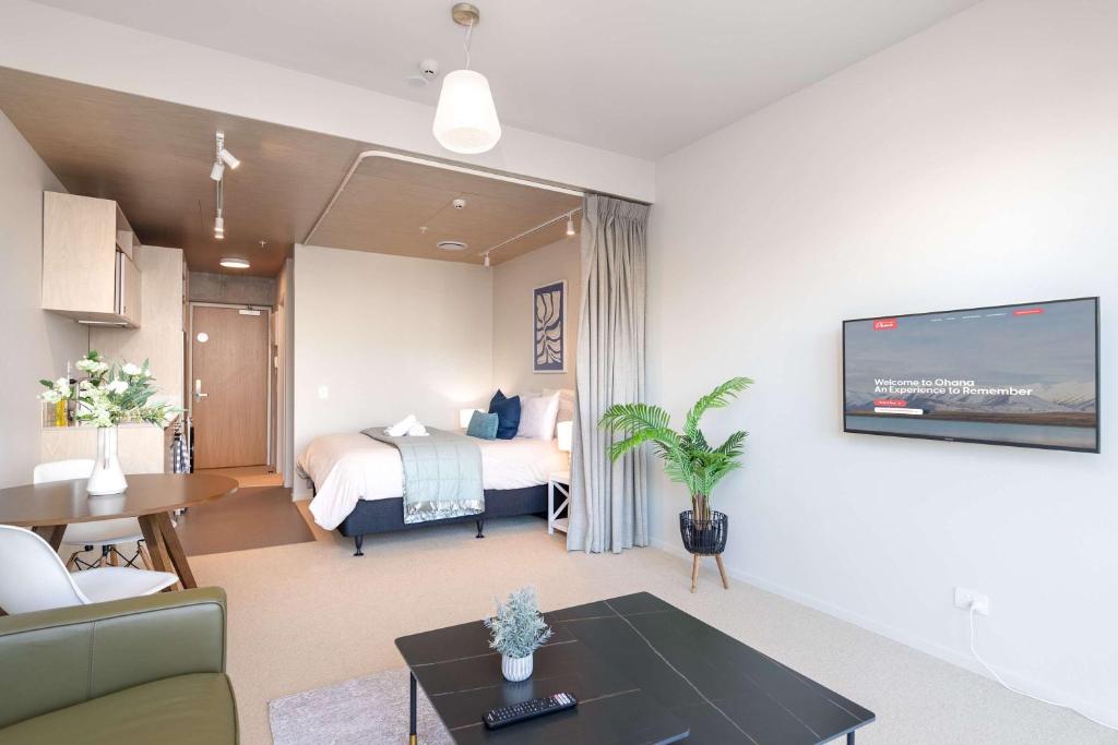 Petone Studio - Balcony Bath Tub Sleeps 2 - Resim 15