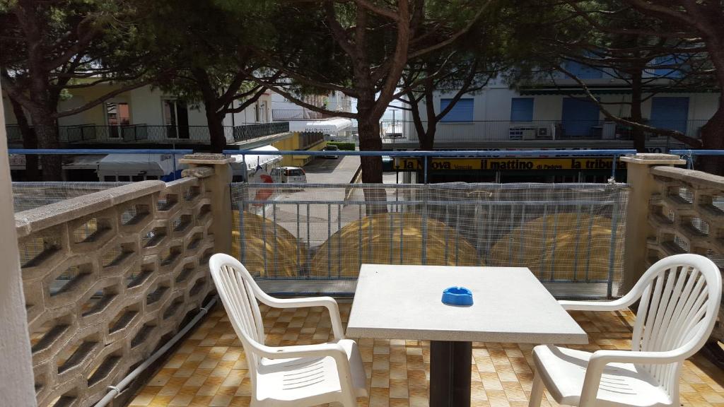 Balkón nebo terasa v ubytování Hotel Canova