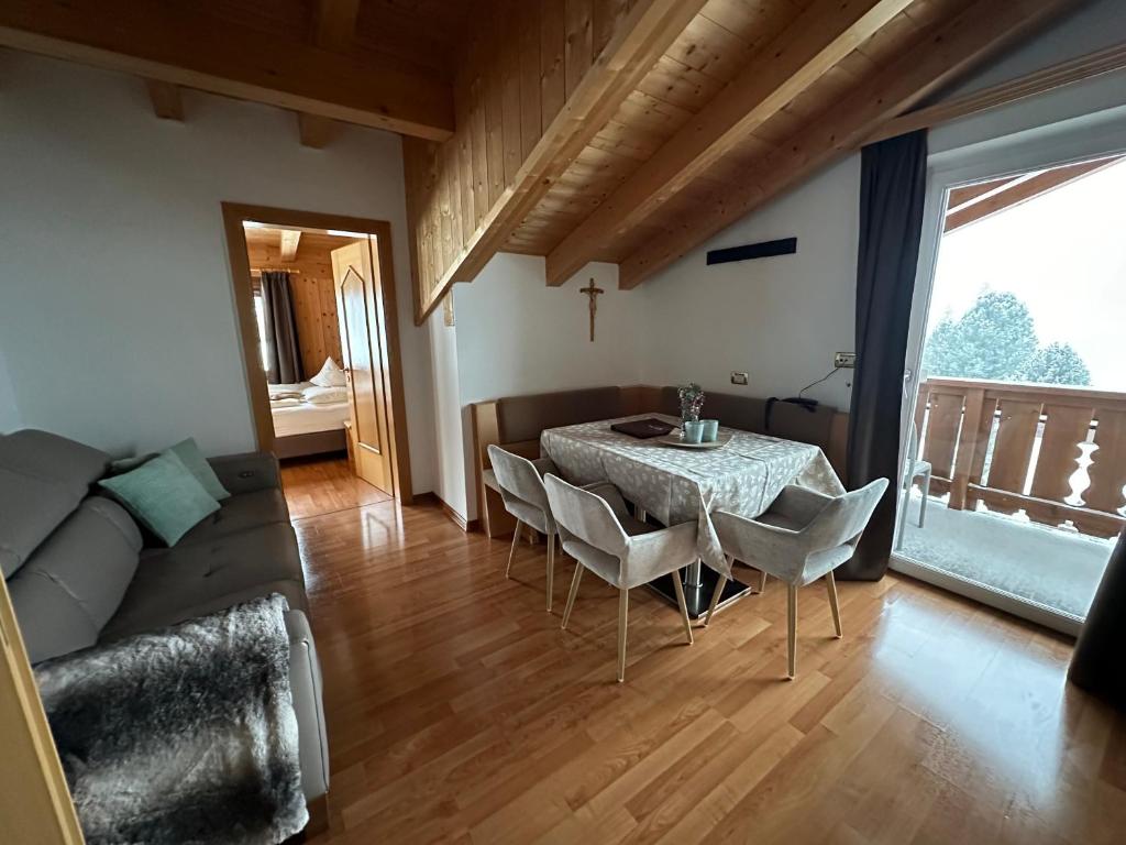 Posezení v ubytování Garnì Villa Erna