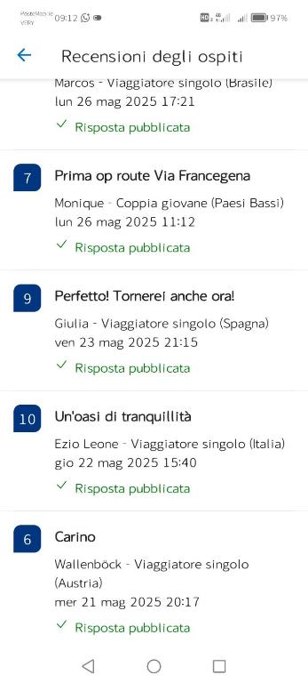 Fotografie z fotogalerie ubytování Camere nel bosco sulla Via Francigena v destinaci Monteriggioni