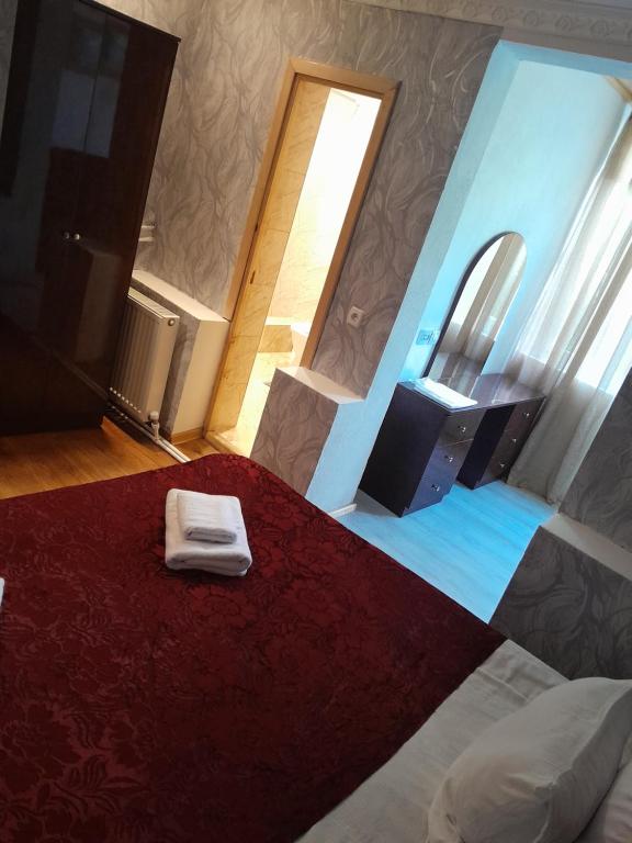 Postel nebo postele na pokoji v ubytování Guesthouse Sumaisha