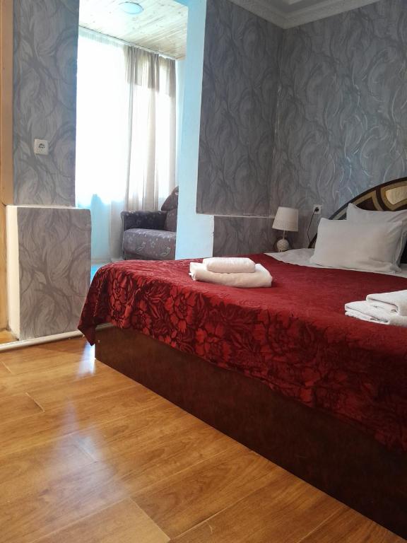 Postel nebo postele na pokoji v ubytování Guesthouse Sumaisha