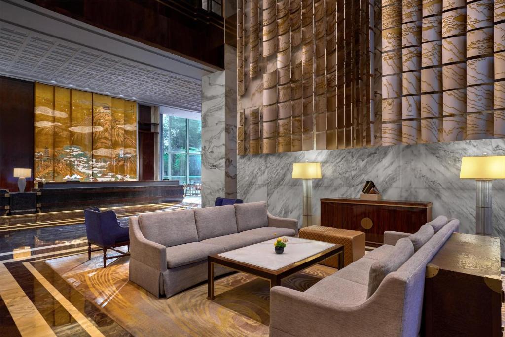Posezení v ubytování Kempinski Hotel Fuzhou