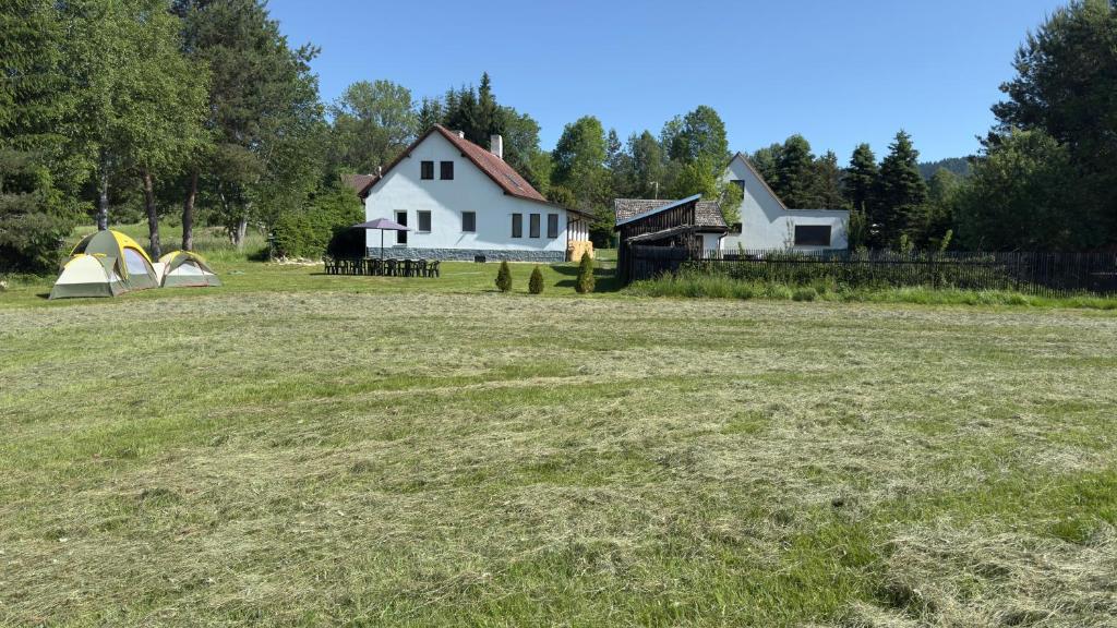 Příroda nedaleko prázdninového domu