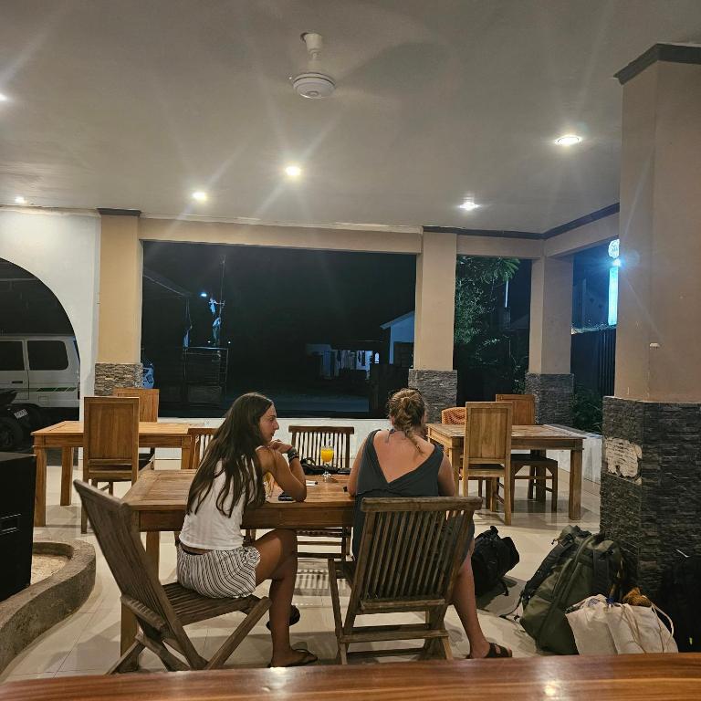 Posezení v ubytování Ridho Malik Hotel