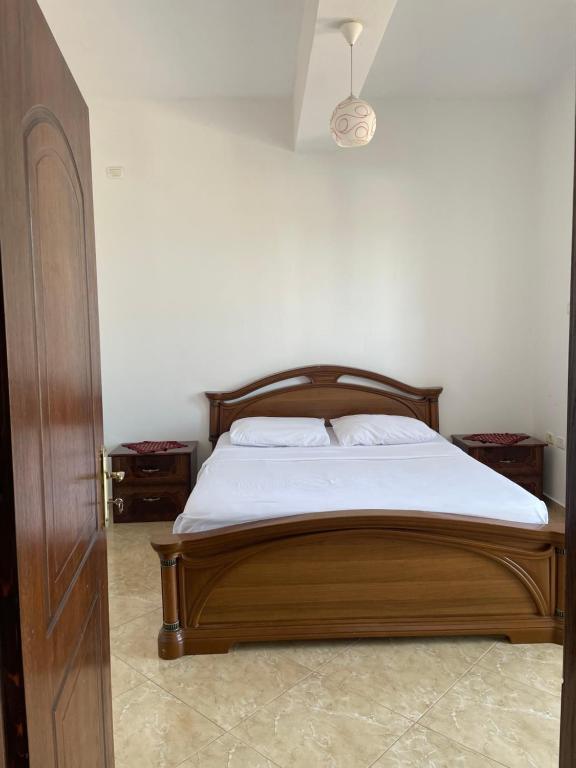 Postel nebo postele na pokoji v ubytování Guest House Irvin