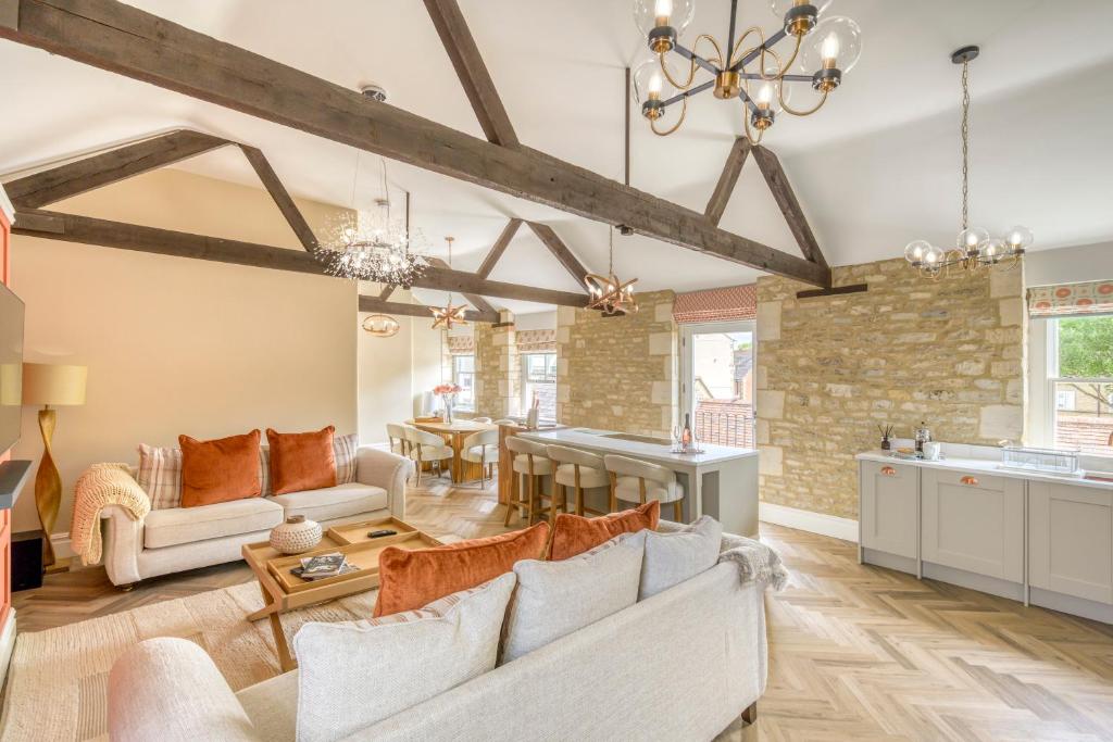 Χώρος καθιστικού στο Carpenters Building