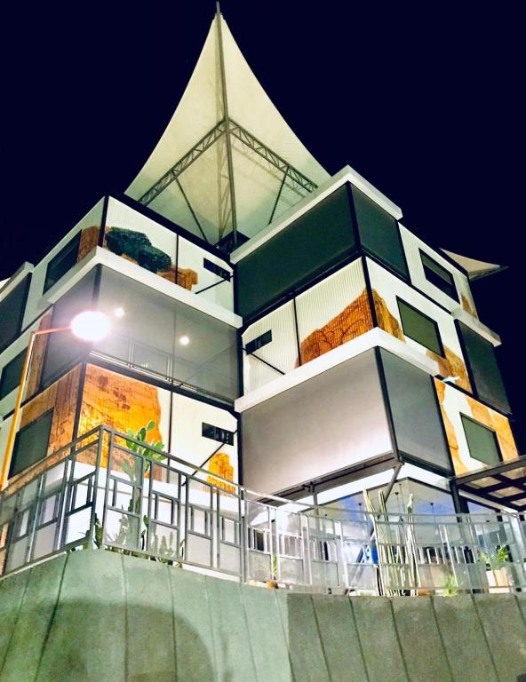 Balkón nebo terasa v ubytování JSI Resort