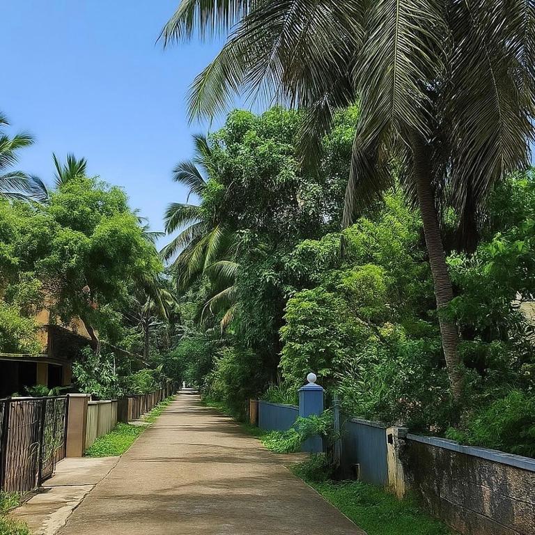 Zahrada ubytování MyYearlyStay in Udupi