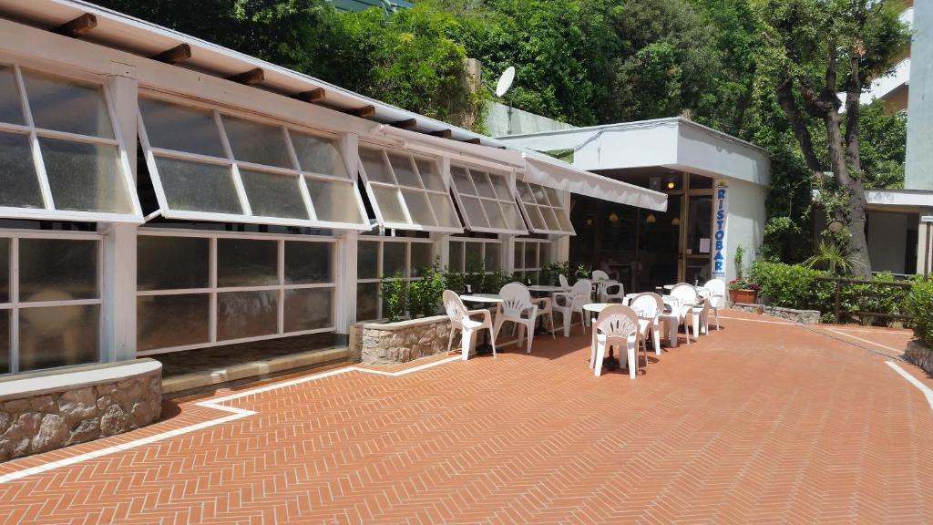 Budova, kde se aparthotel nachází