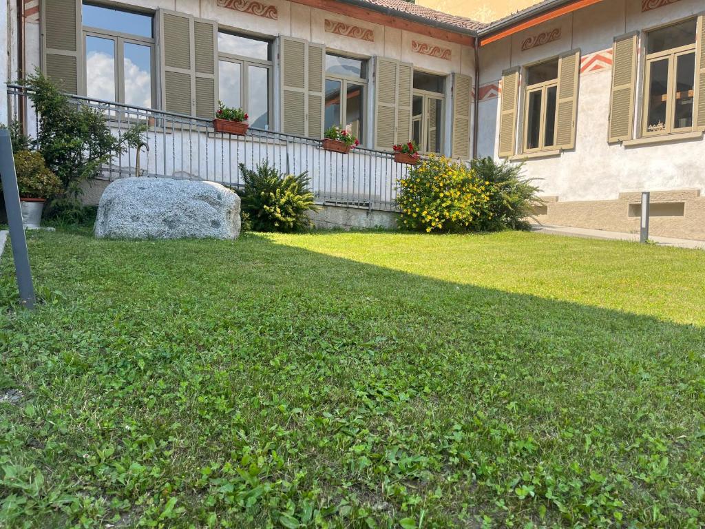 Zahrada ubytování foresteria ca' mon
