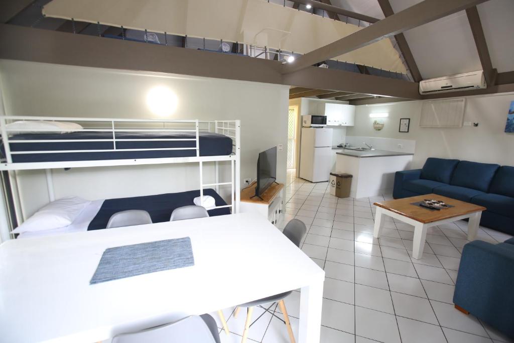 Posezení v ubytování Kellys Beach Resort