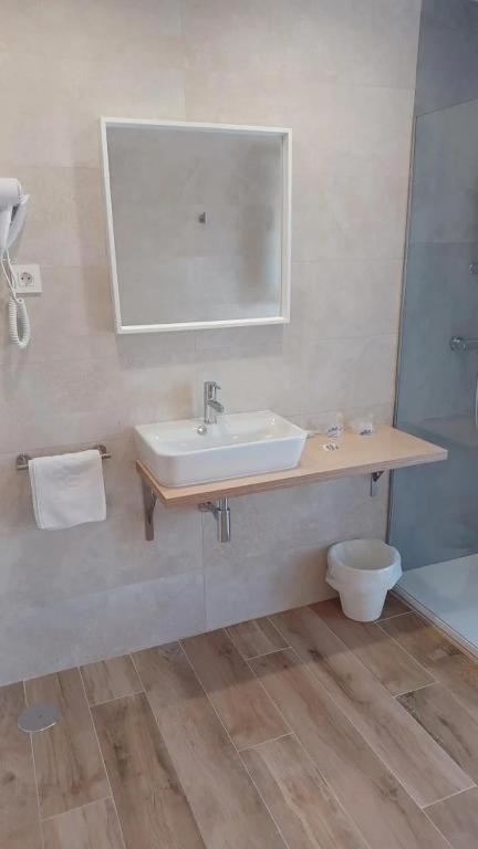Kúpeľňa v ubytovaní Hotel Náutico Santander