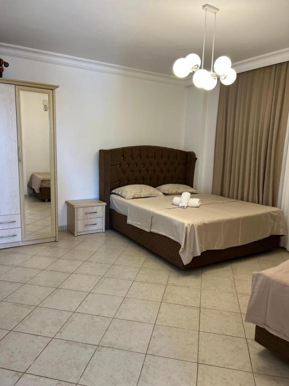 Postel nebo postele na pokoji v ubytování Villabelek8