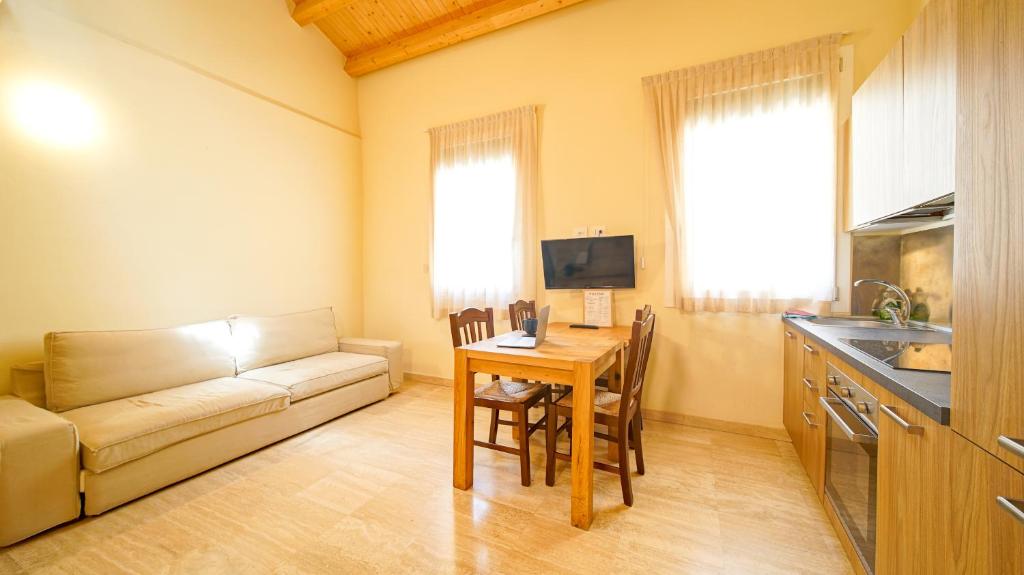 Kuchyň nebo kuchyňský kout v ubytování Destiny Home & rooms Soave